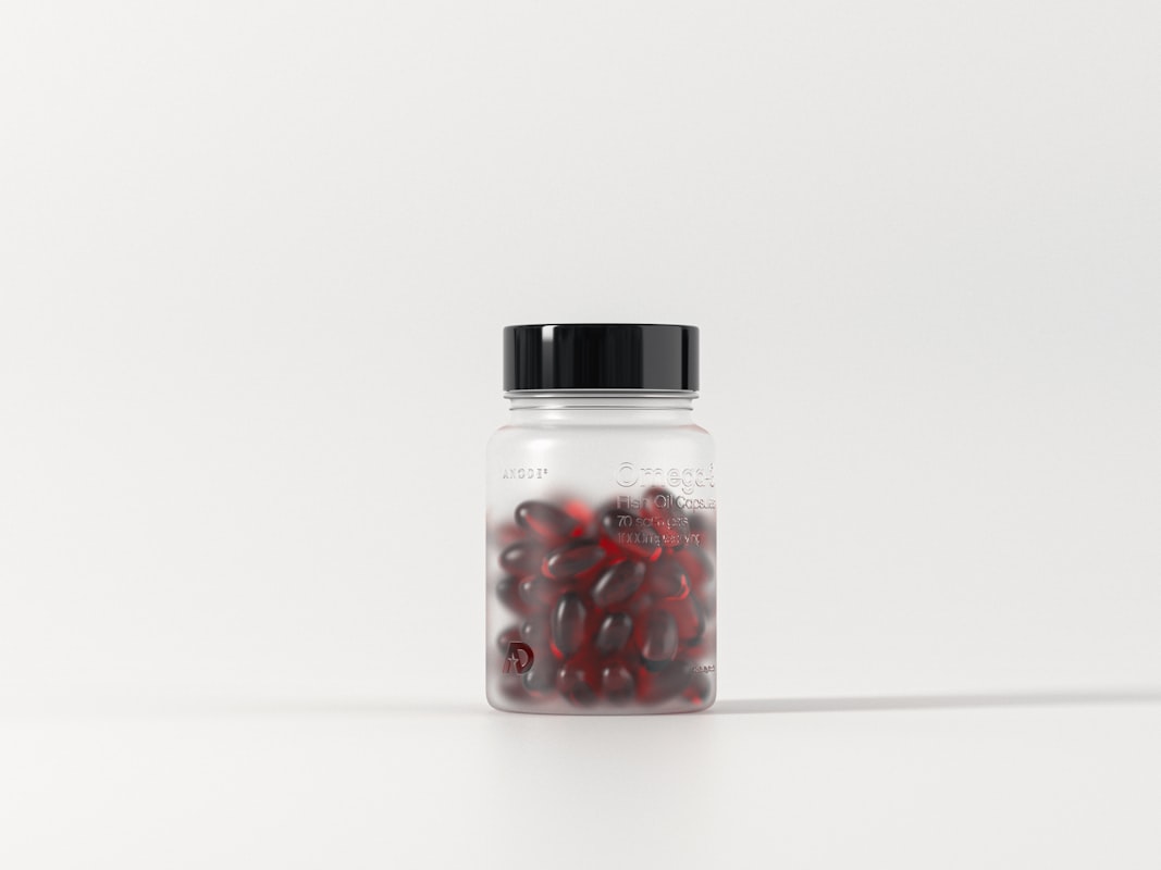 Daily wellness routine with natural supplements and healthy habits